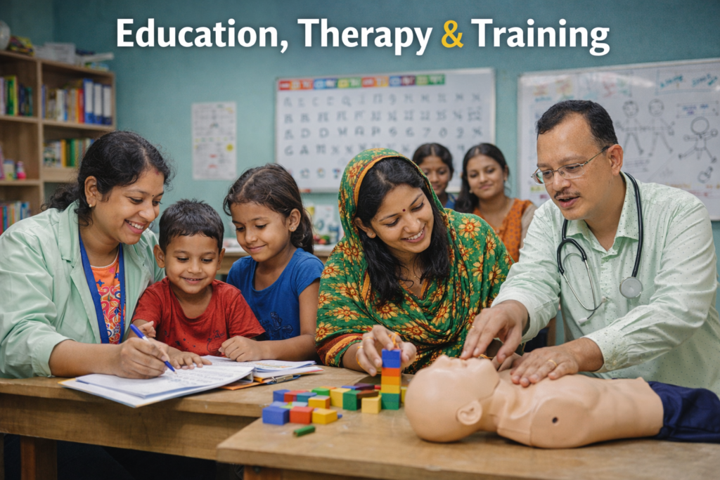 education and therapy in action